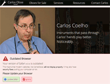 Tablet Screenshot of carlosoboe.com